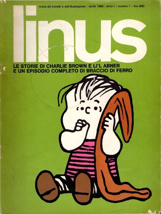 LINUS 1965 ANNO 01 # 01 REVISTA ORIGINAL EN ITALIANO (PORTADA GASTADA) | 9999900110944 | VARIOS AUTORES