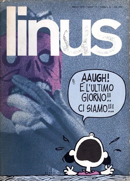 LINUS 1975 ANNO 11 # 03 REVISTA ORIGINAL EN ITALIANO | 9999900110982 | VARIOS AUTORES