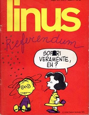 LINUS 1973 ANNO 09 # 05 REVISTA ORIGINAL EN ITALIANO | 9999900111200 | VARIOS AUTORES | Universal Cómics