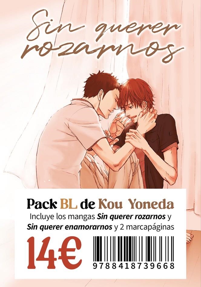 PACK BL KOU YONEDA. SIN QUERER ROZARNOS / SIN QUERER ENAMORARNOS | 9788418739668 | KOU YONEDA