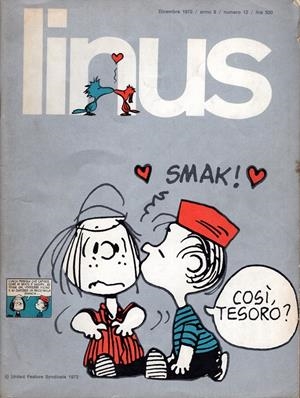 LINUS 1972 ANNO 08 # 11 REVISTA ORIGINAL EN ITALIANO | 9999900111262 | VARIOS AUTORES | Universal Cómics