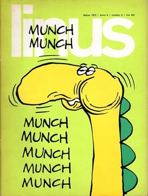 LINUS 1972 ANNO 08 # 03 REVISTA ORIGINAL EN ITALIANO | 9999900111347 | VARIOS AUTORES | Universal Cómics