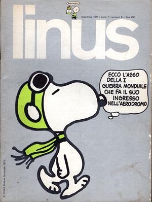 LINUS 1971 ANNO 07 # 12 REVISTA ORIGINAL EN ITALIANO | 9999900111378 | VARIOS AUTORES | Universal Cómics