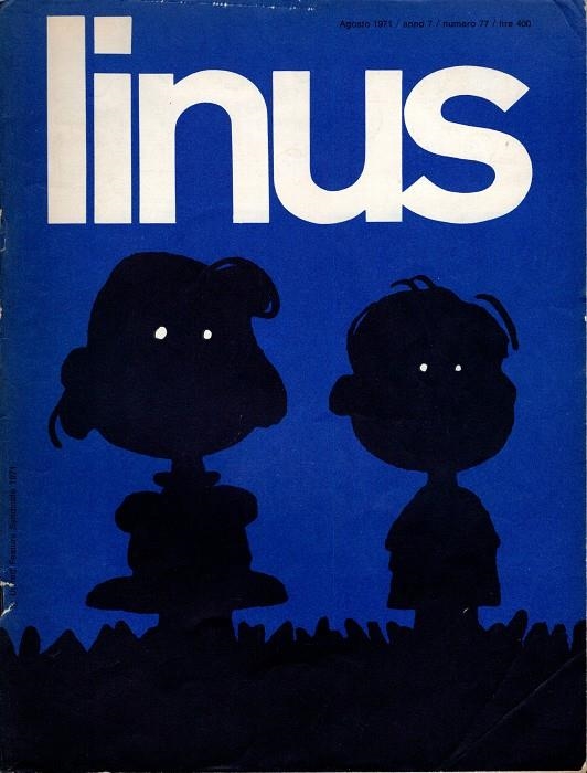 LINUS 1971 ANNO 07 # 08 REVISTA ORIGINAL EN ITALIANO | 9999900111415 | VARIOS AUTORES