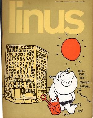 LINUS 1971 ANNO 07 # 07 REVISTA ORIGINAL EN ITALIANO | 9999900111422 | VARIOS AUTORES | Universal Cómics
