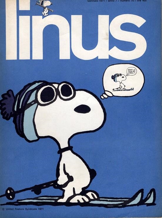 LINUS 1971 ANNO 07 # 01 REVISTA ORIGINAL EN ITALIANO | 9999900111484 | VARIOS AUTORES