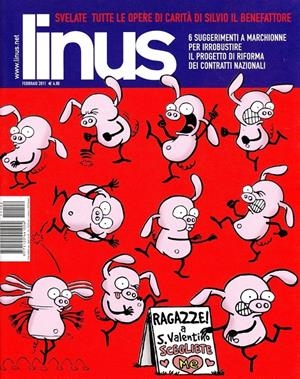 LINUS 2011 ANNO 47 # 02 REVISTA ORIGINAL EN ITALIANO | 9999900111637 | VARIOS AUTORES | Universal Cómics