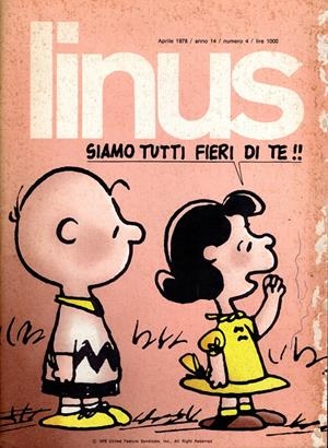 LINUS 1978 ANNO 14 # 04 REVISTA ORIGINAL EN ITALIANO | 9999900111804 | VARIOS AUTORES | Universal Cómics