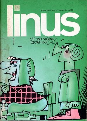 LINUS 1977 ANNO 13 # 08 REVISTA ORIGINAL EN ITALIANO | 9999900111880 | VARIOS AUTORES | Universal Cómics