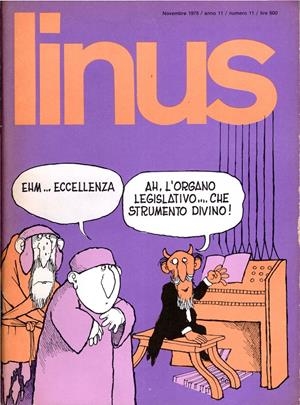 LINUS 1975 ANNO 11 # 11 REVISTA ORIGINAL EN ITALIANO | 9999900112085 | VARIOS AUTORES | Universal Cómics