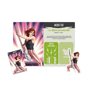 ROCK HARD 1977 JACKIE FOX JUEGO DE TABLERO | 8436607945116 | Universal Cómics