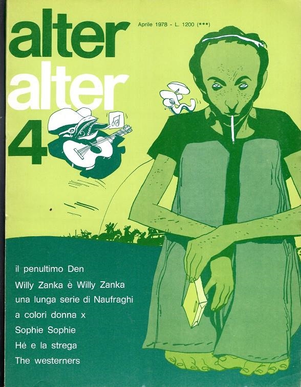 ALTER LINUS 1978 ANNO 05 # 04 (ALTER ALTER) REVISTA ORIGINAL EN ITALIANO | 9999900112368 | VARIOS AUTORES