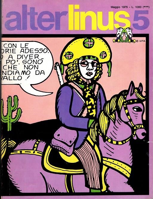 ALTER LINUS 1975 ANNO 02 # 05 REVISTA ORIGINAL EN ITALIANO | 9999900112726 | VARIOS AUTORES
