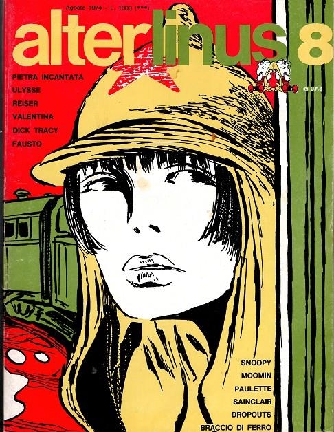 ALTER LINUS 1974 ANNO 01 # 08 REVISTA ORIGINAL EN ITALIANO | 9999900112795 | VARIOS AUTORES