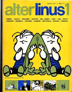 ALTER LINUS 1974 ANNO 01 # 01 REVISTA ORIGINAL EN ITALIANO | 9999900112856 | VARIOS AUTORES | Universal Cómics