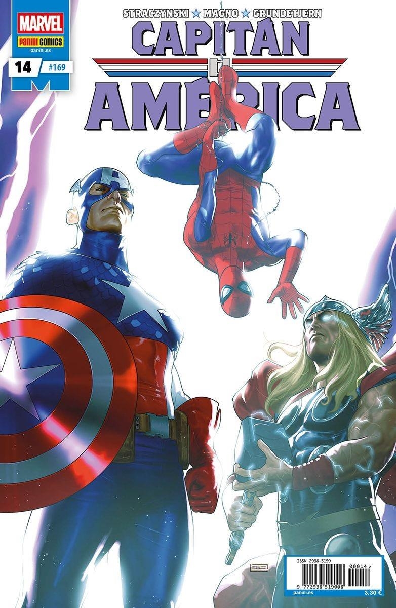 CAPITÁN AMÉRICA VOL 8 # 169 CAPITÁN AMÉRICA 14 | 977293851900800014 | CARLOS MAGNO - J. MICHAEL STRACZYNSKI | Universal Cómics
