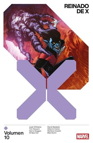 MARVEL PREMIERE REINADO DE X # 10 | 9788410517592 | DAVID BALDEÓN  - LEAH WILLIAMS - LBERTO FOCHE - GERRY DUGGAN - STEFANO CASELLI