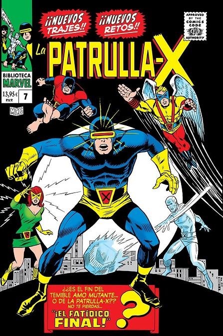 BIBLIOTECA MARVEL LA PATRULLA-X # 07 DE 1967 A 1968 | 9788410517486 | STAN LEE - ROY THOMAS - WERNER ROTH - ROSS ANDRU - TOM SUTTON - DON HECK