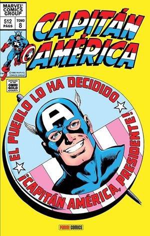 CAPITÁN AMERICA OMNIGOLD # 08 EL CAPI, PRESIDENTE | 9788410517523 | MIKE ZECK ALAN KUPPERBERG BILL MANTLO -J. M. DEMATTEIS - CHRIS CLAREMONT - JOHN BYRNE  MIKE W. BARR