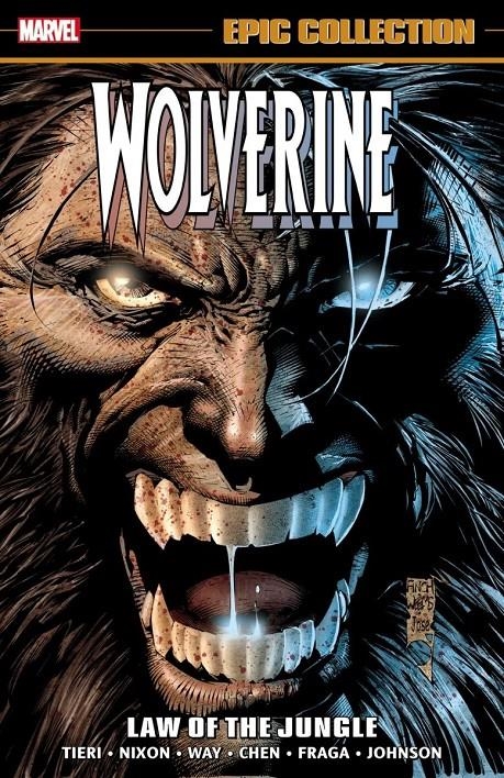 USA WOLVERINE EPIC COLLECTION TP VOL 15 LAW OF THE JUNGLE | 9781302964139 | FRANK TIERI - SEAN CHEN - DAVID FINCH | Universal Cómics