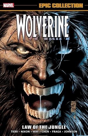 USA WOLVERINE EPIC COLLECTION TP VOL 15 LAW OF THE JUNGLE | 9781302964139 | FRANK TIERI - SEAN CHEN - DAVID FINCH | Universal Cómics