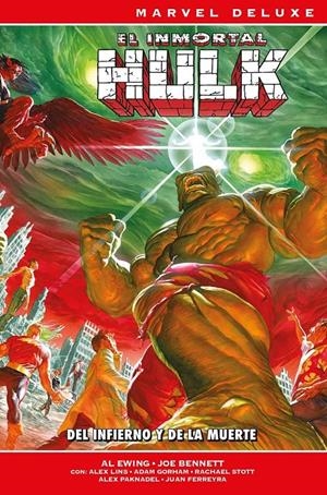EL INMORTAL HULK MARVEL NOW! DELUXE # 05 DEL INFIERNO Y DE LA MUERTE | 9788410518483 | ADAM GORHAM - ALEX LINS - RACHAEL STOTT - AL EWING - JOE BENNETT - JUAN FERREYRA - ALEX PAKNADEL | Universal Cómics
