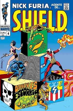 BIBLIOTECA MARVEL NICK FURIA, AGENTE DE S.H.I.E.L.D. # 04 DE 1968 | 9788410518261 | JIM STERANKO | Universal Cómics