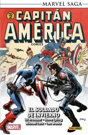 CAPITÁN AMÉRICA MARVEL SAGA RÚSTICA # 02 EL SOLDADO DE INVIERNO | 9788410518612 | MICHAEL LARK - MIKE PERKINS - ED BRUBAKER - LEE WEEKS - STEVE EPTING | Universal Cómics