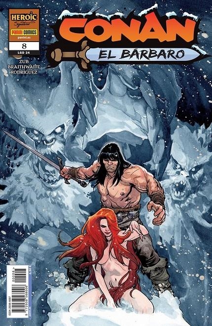 CONAN EL BÁRBARO # 24 CONAN EL BÁRBARO 08 | 977293856800600008 | JIM ZUB - DOUG BRAITHWAITE
