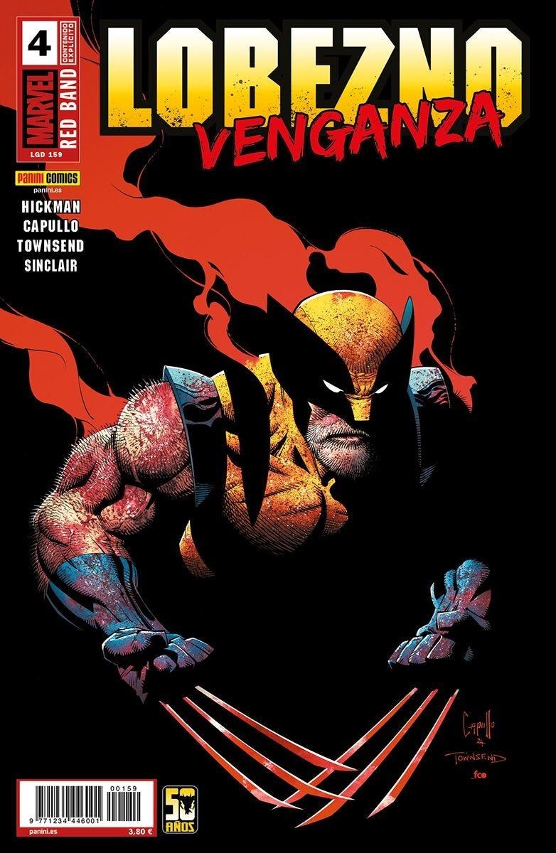 LOBEZNO VOL 5 # 159 LOBEZNO VENGANZA 4 RED BAND | 977123444600100159 | JONATHAN HICKMAN - GREG CAPULLO