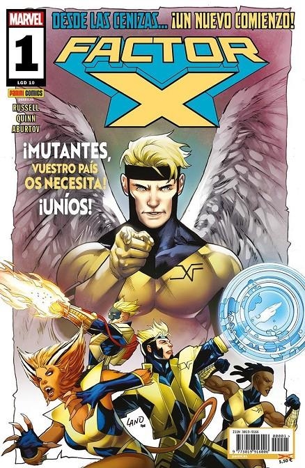FACTOR-X # 10 FACTOR-X 01 | 977301991600600001 | MARK RUSSELL - BOB QUINN