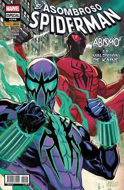 SPIDERMAN VOL 2 # 246 EL ASOMBROSO SPIDERMAN ABISMO, LA MALDICIÓN DE KAINE | 977000533900900246 | STEVE FOXE - ANDREA BROCCARDO