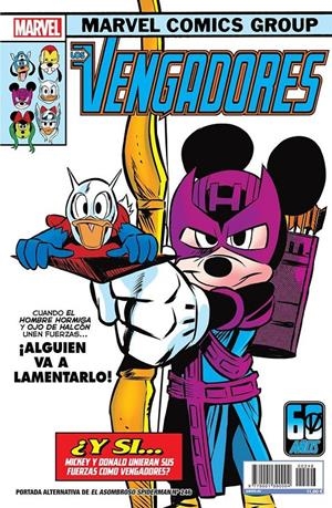 SPIDERMAN VOL 2 # 246 EL ASOMBROSO SPIDERMAN PORTADA ALTERNATIVA DISNEY- WHAT IF? LOS VENGADORES #223 | 977000139000400246 | STEVE FOXE - ANDREA BROCCARDO | Universal Cómics