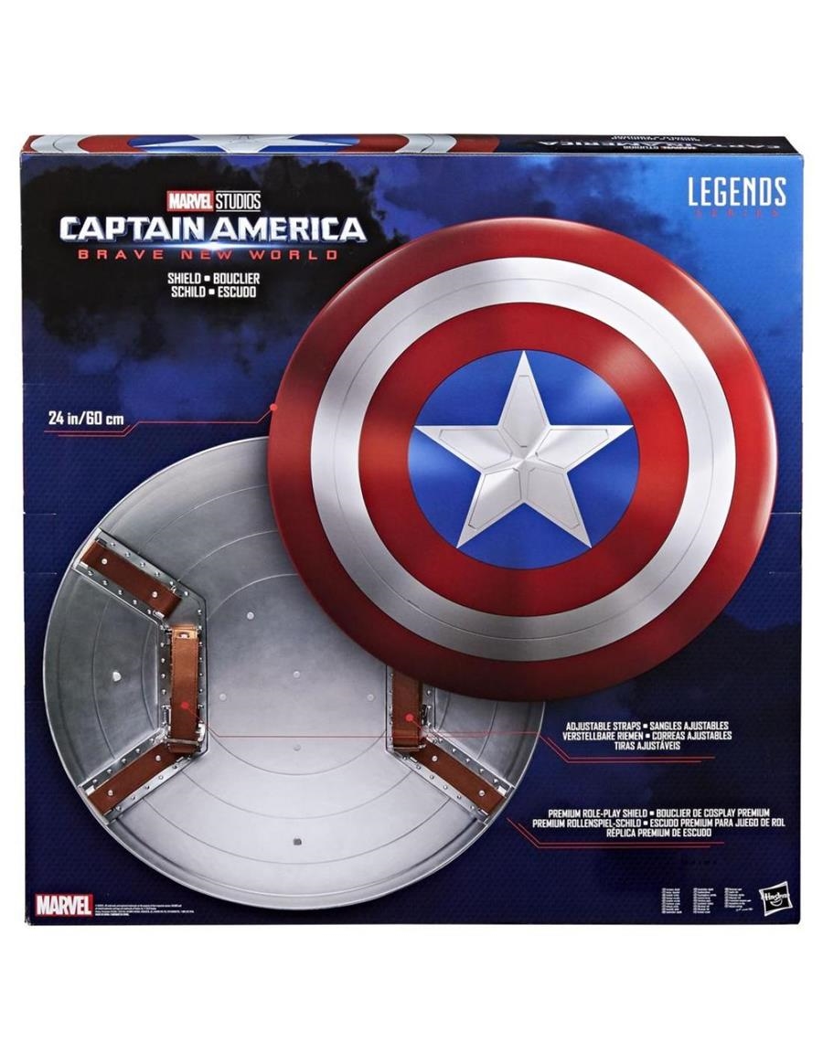 ESCUDO CAPITAN AMÉRICA RÉPLICA 60 CM BRAVE NEW WORLD MARVEL LEGENDS | 5010996231031