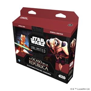 STAR WARS UNLIMITED: EL OCASO DE LA REPUBLICA CAJA INICIO | 841333128234