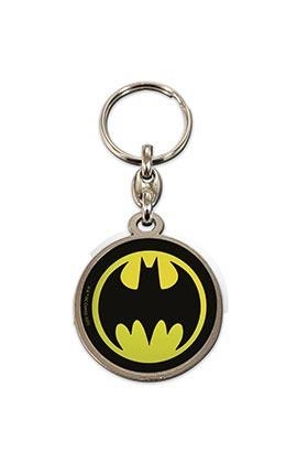 LLAVERO REDONDO METAL LOGO BATMAN UNIVERSO DC | 8435450252815