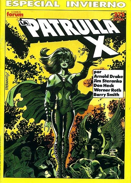 PATRULLA-X VOLUMEN I ESPECIAL # 12 INVIERNO 1990 CIUDAD DE MUTANTES (STERANKO) | 978843950510501007 | ARNOLD DRAKE  - JIM STERANKO - DON HECK - WERNER ROTH - BARRY WINDSOR SMITH | Universal Cómics