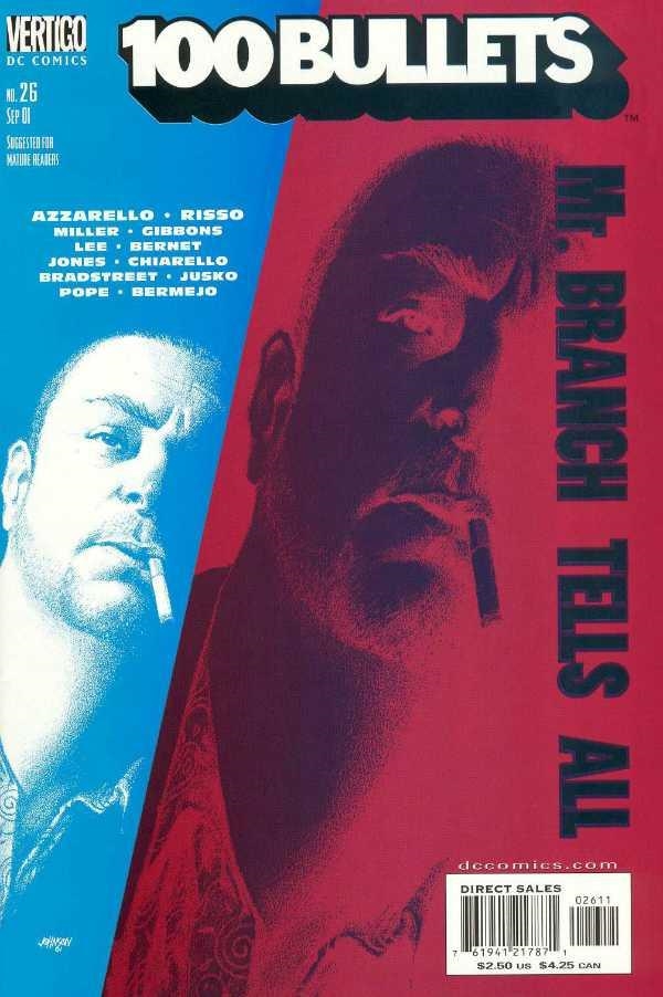 USA 100 BULLETS # 026 | 76194121787102611 | BRIAN AZZARELLO - EDUARDO RISSO
