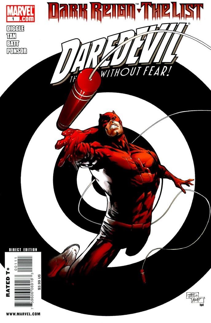 USA DAREDEVIL DARK REIGN THE LIST | 75960606916300111 | ANDY DIGGLE - BILLY TAN | Universal Cómics