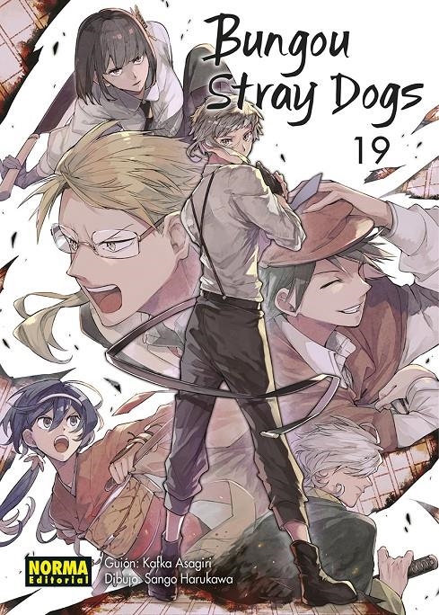 BUNGOU STRAY DOGS # 19 | 9788467973594 | KAFKA ASAGIRI - SANGO HARUKAWA