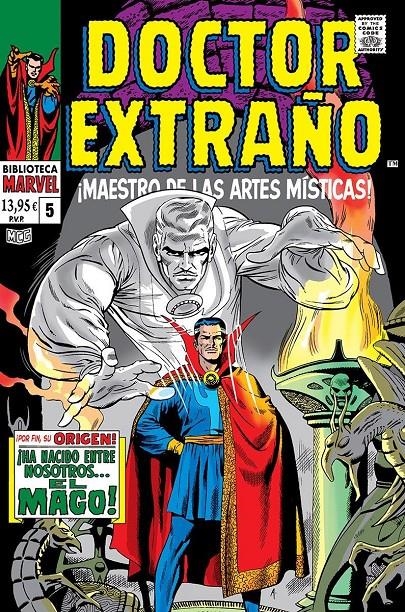 BIBLIOTECA MARVEL DOCTOR EXTRAÑO # 05 DE 1967-1968 | 9788410518780 | DAN ADKINS - ROY THOMAS - JIM LAWRENCE - TOM PALMER - DENNY O'NEIL
