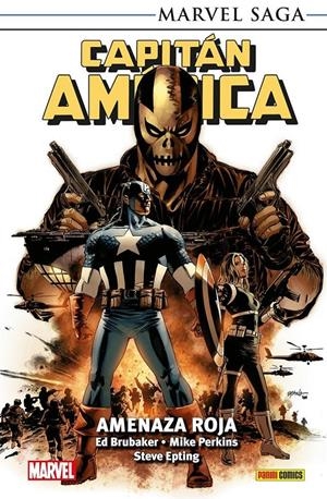 CAPITÁN AMÉRICA MARVEL SAGA RÚSTICA # 03 AMENAZA ROJA | 9788410519138 | MIKE PERKINS - ED BRUBAKER - MARCOS MARTÍN - JAVIER PULIDO - STEVE EPTING | Universal Cómics