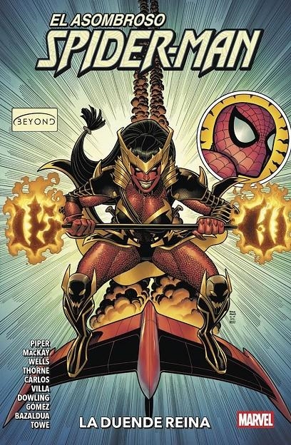 MARVEL PREMIERE ASOMBROSO SPIDERMAN BEYOND # 03 LA DUENDE REINA | 9788410519091 | ZEB WELLS - JAN BAZALDUA - MICHAEL DOWLING - JED MACKAY - JIM TOWE - ZÉ CARLOS | Universal Cómics