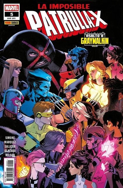 LA IMPOSIBLE PATRULLA-X # 163 LA IMPOSIBLE PATRULLA-X 05 | 977301664800900005 | DAVID MARQUEZ - GAIL SIMONE | Universal Cómics