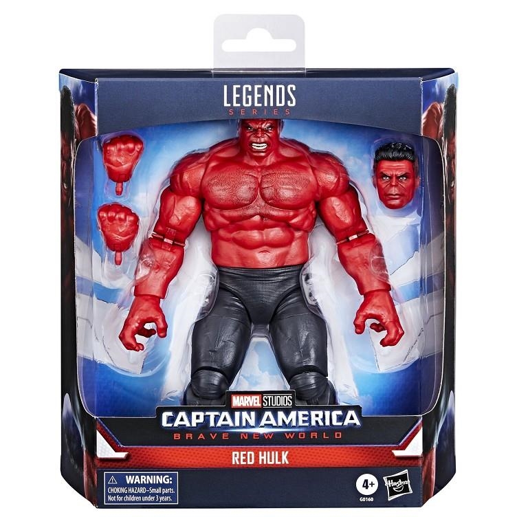 RED HULK FIGURA 22,5 CM CAPTAIN AMERICA: BRAVE NEW WORD MARVEL LEGENDS SERIES | 5010996222381