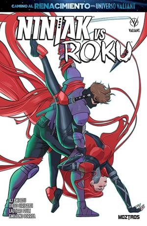 NINJAK VS ROKU | 9788410463295 | AJ AMPADU -  EMILIANO CORREA - DIEGO GIRIBALDI | Universal Cómics