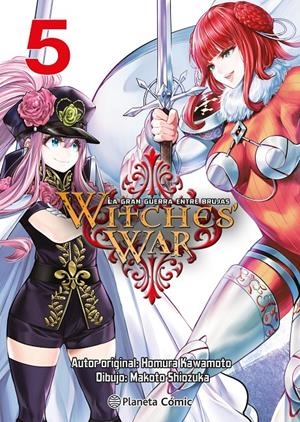 WITCHES WAR, LA GRAN GUERRA ENTRE BRUJAS # 05 | 9788411617048 | HOMURA KAWAMOTO - MAKOTO SHIOZUKA | Universal Cómics