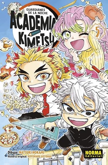 GUARDIANES DE LA NOCHE, ACADEMIA KIMETSU # 05 | 9788467973464 | KOYOHARU GOTOUGE | Universal Cómics