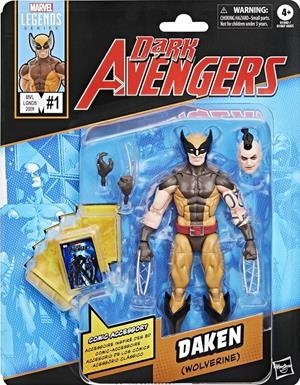 WOLVERINE FIGURA 15 CM DARK AVENGERS MARVEL LEGENDS SERIES | 5010996290953 | Universal Cómics