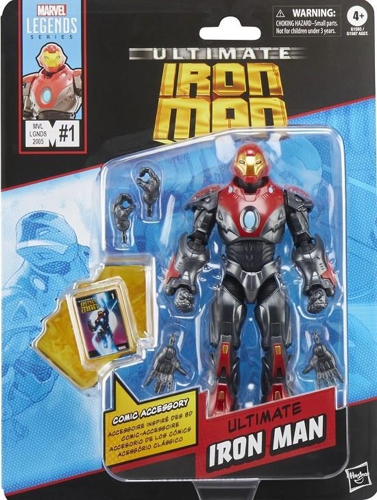 ULTIMATE IRON MAN FIGURA 15 CM MARVEL LEGENDS SERIES | 5010996290984 | Universal Cómics